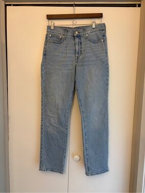 J. Crew 96 Light Wash Straight-Leg Jeans